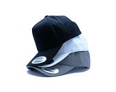 Kšiltovka Yupoong 5-Panel Curved Classic Snapback white