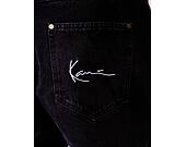 Džíny Karl Kani Small Signature Baggy Five Pocket Denim vintage black