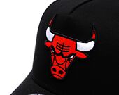 Kšiltovka New Era - NBA Side Patch 9FORTY A-Frame - Chicago Bulls - Black