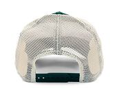 Kšiltovka New Era - MLB City Patch 9FORTY Trucker - Oakland Athletics - Dark Green
