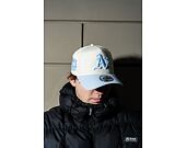 Kšiltovka New Era - MLB Cream & Patch 9FORTY A-Frame - Oakland Athletics - Cream / Pastel Blue