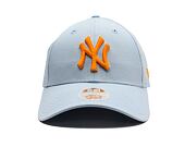 Dámská Kšiltovka New Era - MLB Essential 9FORTY - NY Yankees - Pastel Blue / Orange Glaze
