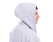 Mikina Karl Kani Chest Signature Essential Os Zip Hoodie ash grey