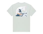 Triko Rip N Dip - Great Wave Tee - Sage Grey