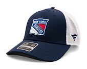 Kšiltovka Fanatics - NHL Authentic Pro Rink Structured - New York Rangers - Navy/White