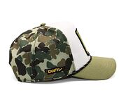 Kšiltovka Capslab - Trucker Looney Tunes - Daffy Duck - Camo