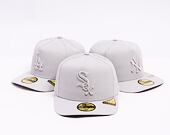 Kšiltovka New Era - MLB Color Pack 59FIFTY A-Frame - Chicago White Sox - Silver Grey