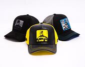 Kšiltovka Capslab - Trucker DC Comics - Batman PU - Black / Yellow