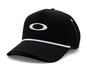 Kšiltovka Oakley - Oakley Ellipse Rope Hat - Black/White