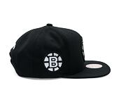 Kšiltovka Mitchell & Ness - Boston Bruins - Evergreen Black White Snapback Vntg - Black