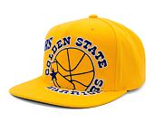 Kšiltovka Mitchell & Ness - Golden State Warriors - Big Time Snapback Hwc - Yellow