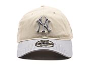 Kšiltovka New Era - MLB World Series 9TWENTY - NY Yankees - Ivory / Grey