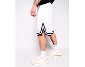 Kraťasy Karl Kani - Signature Mesh Shorts - White/Black