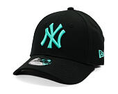 Dětská Kšiltovka New Era - MLB League Essential 9FORTY - NY Yankees - Black / Teal