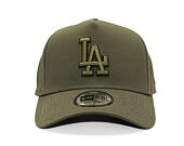 Kšiltovka New Era - MLB Tonal Outline 9FORTY A-Frame - LA Dodgers - New Olive
