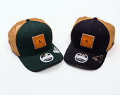 Kšiltovka New Era - MLB Debossed 9SEVENTY Stretch-Snap - NY Yankees - Navy / Brown