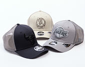 Kšiltovka New Era - NBA Tonal 9SEVENTY Stretch-Snap - Chicago Bulls - Grey