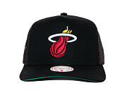 Kšiltovka Mitchell & Ness - NBA Tremor Trucker - Miami Heat - Black