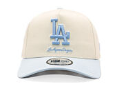 Kšiltovka New Era - MLB Mythical 9FORTY A-Frame - LA Dodgers - Ivory / Blue