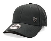 Kšiltovka New Era - MLB Flawless 9FORTY - NY Yankees - Grey