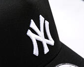 Kšiltovka New Era - MLB League Essential 9FORTY A-Frame - NY Yankees - Black / White