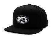 Kšiltovka Brixton - Largo Mp Snpk - Black