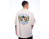 Košile New Era - MLB Graphic Riviera Shirt - Seattle Mariners - Off White