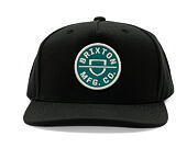 Kšiltovka Brixton - Crest C Mp Snapback - Black/Silver Pine