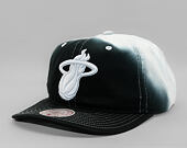 Kšiltovka Mitchell & Ness - Dip Dye Pro Snapback - Miami Heat - Black