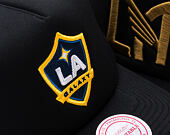 Kšiltovka Mitchell & Ness - Hidden Trucker - Los Angeles Galaxy - Black