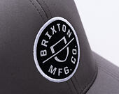 Kšiltovka Brixton - Crest X Mp Snapback - Grey/Grey