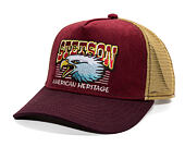 Kšiltovka Stetson - Trucker Cap Eagle Head