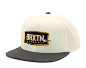 Kšiltovka Brixton - Lightning Mp Snpk - Off White/Charcoal