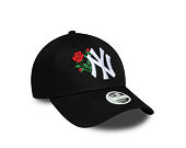 Dámská Kšiltovka New Era - MLB Roses 9FORTY - NY Yankees - Black