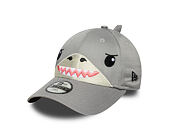 Dětská Kšiltovka New Era - Monster Face 9FORTY - Grey