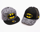 Dětská Kšiltovka New Era - Seasonal Batman 9FORTY - Black