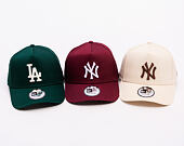Kšiltovka New Era - MLB League Essential 9FORTY A-Frame - NY Yankees - Burgundy / White