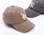 Kšiltovka New Era - MLB Houndstooth 9TWENTY - LA Dodgers - Auburn