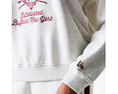 Dámská Mikina New Era - Crest Crewneck - Heather Grey