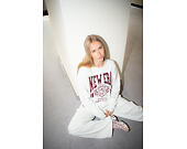 Dámská Mikina New Era - Crest Crewneck - Heather Grey