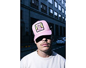 Kšiltovka Capslab Trucker - Dreamland - Shrooms - Pink