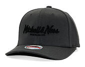 Kšiltovka Mitchell & Ness - Branded Pinscript Classic Red - Charcoal / Black
