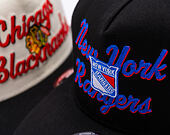 Kšiltovka New Era - NHL Chainstitch 9FIFTY A-Frame - New York Rangers - Black