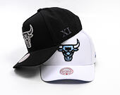 Kšiltovka Mitchell & Ness - NBA Core Xi Pro  Bulls - Chicago Bulls - White-Blue