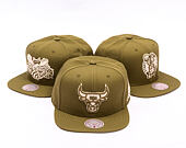 Kšiltovka Mitchell & Ness - NBA Fashion Basic Snapback - Chicago Bulls - Olive