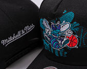 Kšiltovka Mitchell & Ness - NBA Tilted Pro Snapback Hwc - Charlotte Hornets - Black