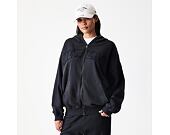 Mikina New Era - Branded Washed Full-Zip Hoody - Black