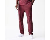 Kalhoty New Era - Branded Washed Straight Sweatpants - Burgundy