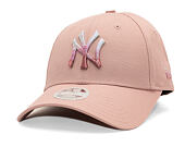 Dámská Kšiltovka New Era - MLB Womens Metallic Logo 9FORTY - NY Yankees - Pink / Fushia