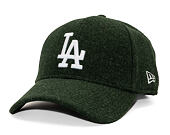 Kšiltovka New Era - MLB Melton Wool 9FORTY - LA Dodgers - Dark Green / White